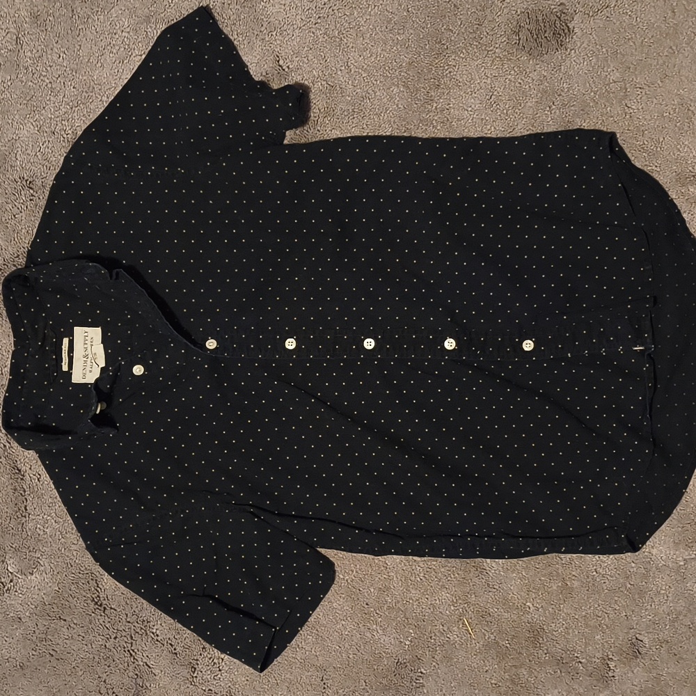 Denim & Supply Ralph Lauren Navy Button-Down Shirt